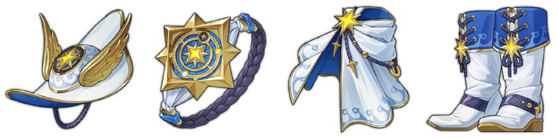 [HSR - 3.3 BETA] Captain Over Cursed Waves2-pc: Increases CRIT DMG by 16%.4-pc: When the wearer is the target of another ally target's Skill, gains 1 stack of "Assist". Stacks up to 3 times. When using Ultimate, consumes all "Assist," each stack increasing the wearer's ATK by 16%, lasting until the end of the turn.